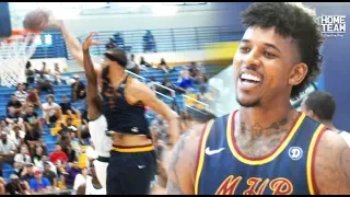 Javale McGee & Nick Young SHOW OUT In Playoff Game at The Drew League