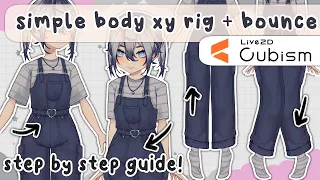 【 simple body anglex x&y rig ! 】live2d step-by-step guide