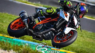 KTM 1290 Superduke R vs BMW S1000R on Track | Pannoniaring 2,06