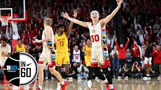 Maryland at Nebraska | Feb. 19, 2023 | B1G Basketball in 60