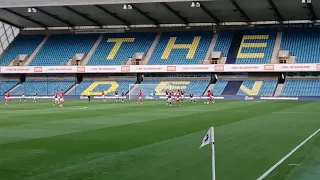 Charlton Athletic's first goal vs. Millwall scored by Karoy Anderson. Friendly.