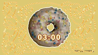 3 Minute Real Donut Timer Bomb