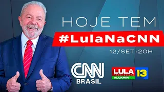 Entrevista de Lula na CNN Brasil. #LulanaCNN