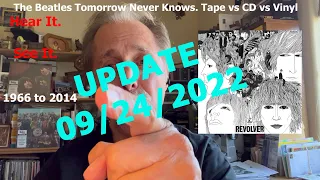 UPDATE 09/24/22 THE BEATLES TOMORROW NEVER KNOWS TAPE vs CD vs Vinyl. Added rare XEX 606-1 Mix 11.