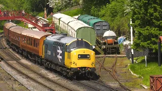 NYMR - Class 25, 31 & 37 diesels in action on the internal services between Grosmont and Pickering