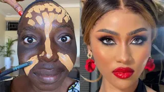 BOMB 🔥😳😱 REAL BRIDAL GELE AND MAKEUP TRANSFORMATION✂️CIRURGIA PLASTICA 💉💉😳 MAKEUP TUTORIAL