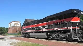 IAIS 513 Leads a Freight, Davenport, IA 5/23/24