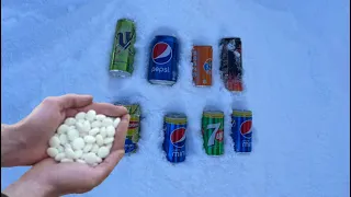 Volcano mentos experiment #mentos #cola #experiment #trending