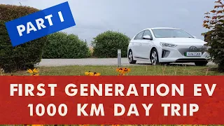 Real-life Challenge: 1000km in a Day with Ioniq 28kWh - part I