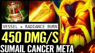 🔥 SUMAIL Ember Spirit 450 DPS MID — Vessel + Radiance Cancer Burning META Dota 2 Pro