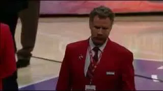 Will Ferrell Escorts Shaq Out Of A Lakers Game