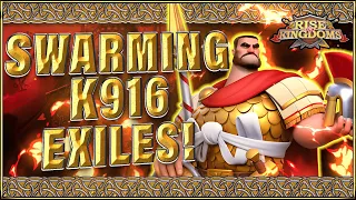 K916 Exile Swarming for Flavius Kill Event! [OMG RSS!]