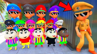Gta 5: Shinchan Playing Hide & Seek With Colourful Little Singham in GTA 5 Gameplay