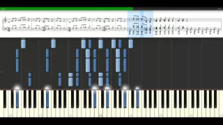 Rolling Stones - Paint it black [Piano Tutorial] Synthesia