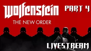 WOLFENSTEIN THE NEW ORDER - Part 4 - Vorfreude auf COLOSSUS - LiveStream