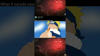 what if sarada saw sauske's past #whatif #trending #naruto #sarada #past #uchiha #sauske#shorts