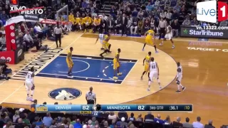 Minnesota Timberwolves -Denver Nuggets (Full game highlights) 23 JANUARY 2017