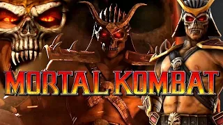 Mortal Kombat 9 All SHAO KAHN Scenes (HD Movie) | MK9