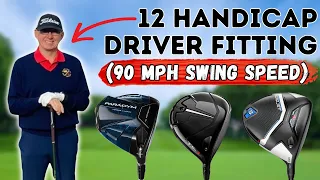 "NOT WHAT I EXPECTED AT ALL..." - 12 Handicap Driver Fitting with a Funky Result....