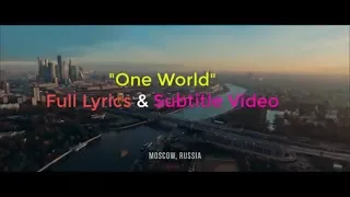 RedOne One World Football Song 2018 Full Song Lyrics with Subtitles FIFA World Cup Russia