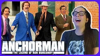 *ANCHORMAN* FIRST TIME WATCHING MOVIE REACTION