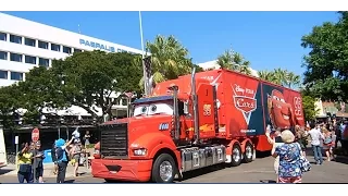 V8 Supercars truck convoy - Darwin