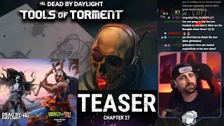 Otzdarva Reacts to New Cosmetics & Discusses New Chapter's Killer | Dead by Daylight