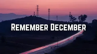 Demi Lovato - Remember December (Lyrics)