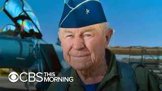 Legendary Air Force pilot Chuck Yeager, the first person to break the sound barrier, dies at 97