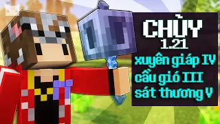 Cường Hóa SIÊU VŨ KHÍ Của Minecraft 1.21 | Snapshot 24w13a