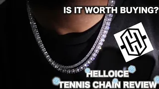 HELLOICE Tennis Chain Review! (is it worth it?)