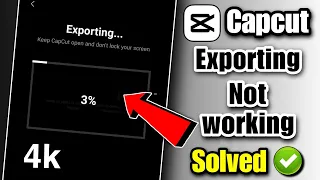 how to fix capcut export not working problem 2024 | capcut se video export nahi ho raha hai