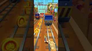 l was died by hitting with trains subway surfers 😔