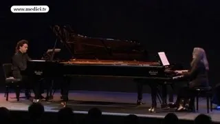 Martha Argerich and Evgeny Kissin - Lutoslawski - Paganini variations for two pianos