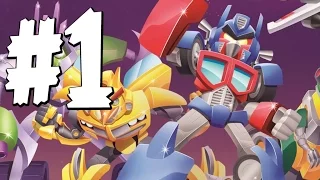 Angry Birds Transformers - Gameplay Walkthrough Part 1 -  Rescuing Bumblebee