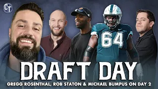 Day 2 of the NFL Draft with Gregg Rosenthal, Rob Staton & Michael Bumpus