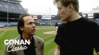 Conan & Billy Crystal's Trip To Yankee Stadium | Late Night with Conan O’Brien