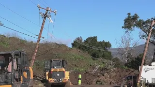 After rain in California, mudslides cause major damage in Santa Paula