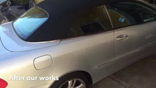 Mercedes Benz CLK350 convertible top replacement