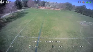First flight with the TinyHawk 3 HD Freestyle.