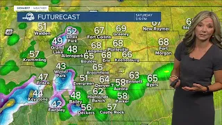 Showers likely, chance of storms through Mother’s Day weekend
