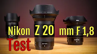 Review – Nikon Z 20mm F1,8 S – Test [Deutsch]