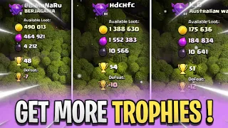 How To Get High Trophy Bases in Clash of Clans 2024