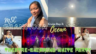 MSC GRANDIOSA | DAY 3: SEA | 6 DAYS | VACATION | CRUISE VLOG | MY FIRST EVER CRUISE |