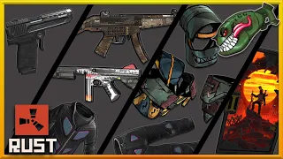 Rust Skins | Blackout SAP, Bombshell Thompson, Cel Roadsign Armor, Chameleon Clothing #370