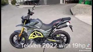 Super ultra Tekken 250cc  TEKKEN 250 2022 Glimpse with black engine with 19hp