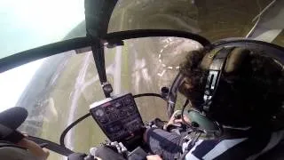 Schweizer 300cbi Flight training(180 and Unexpected AutoRotations)