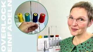 Overlock einfädeln: So geht's ganz leicht!