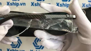 Xship.vn: RAY BAN Polarized Silver Mirror Sunglasses RB8313 004/K6 58