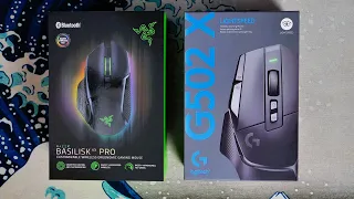 Razer Basilisk V3 Pro Vs Logitech G502 X Lightspeed and Plus: Which One is the Best Choice for You?